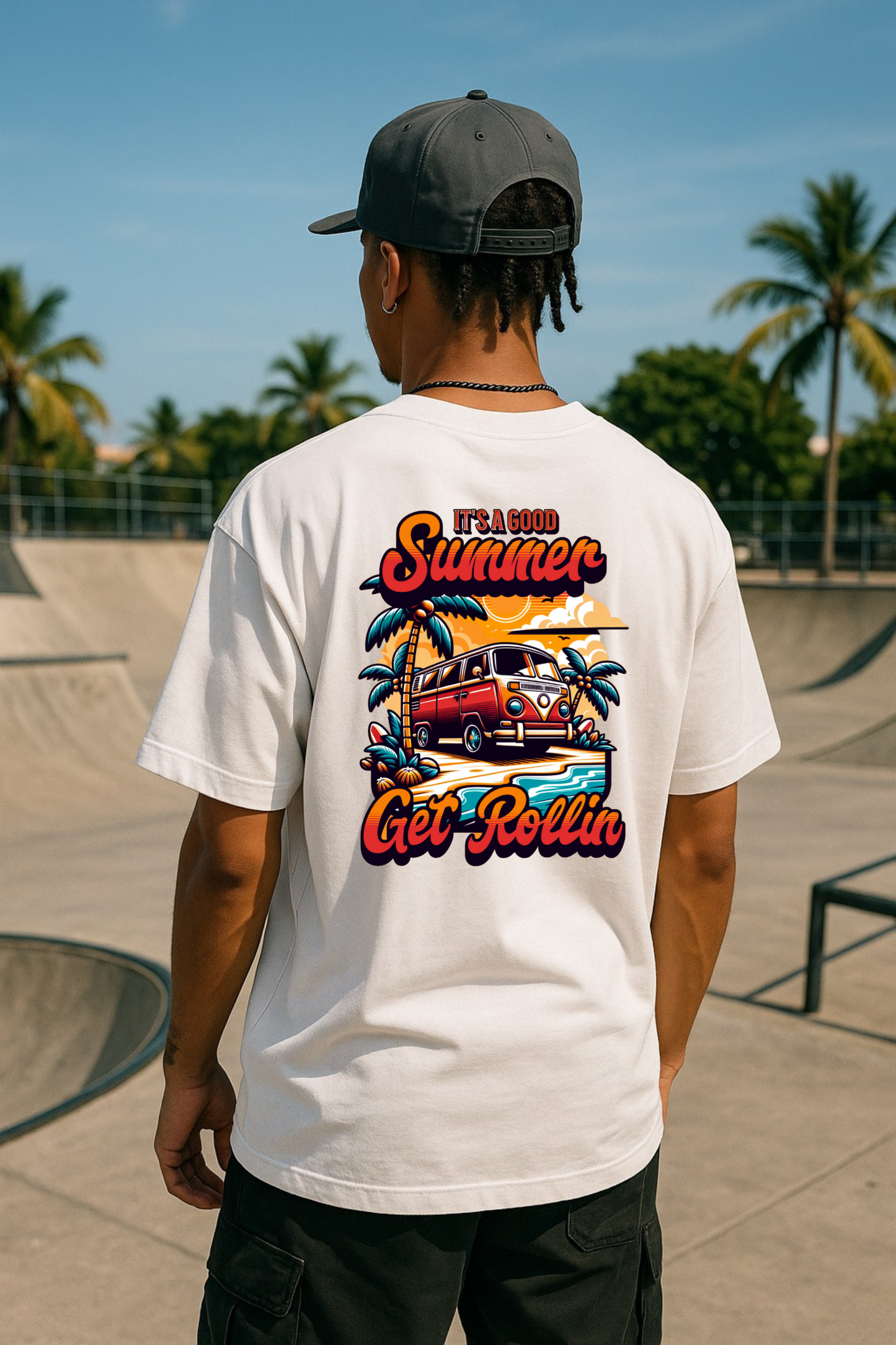 Camiseta oversize gruesa - Summer