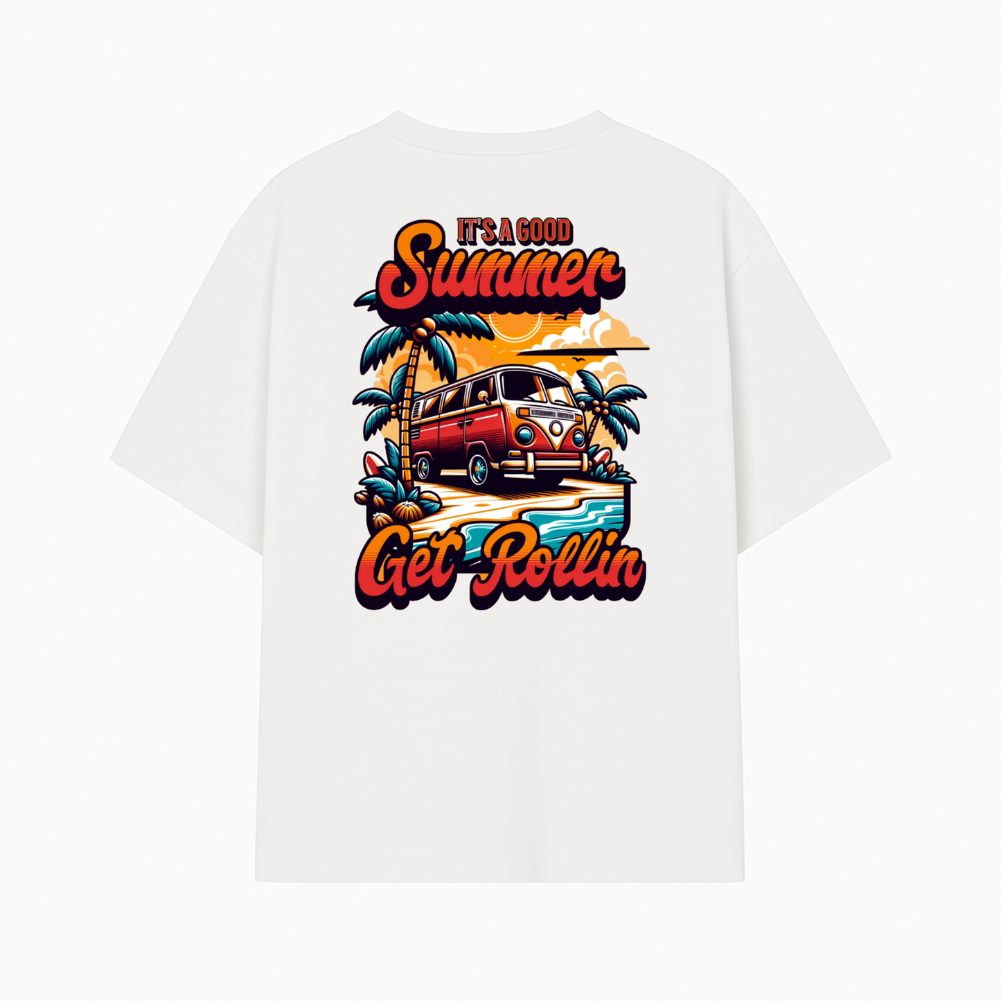 Camiseta oversize gruesa - Summer