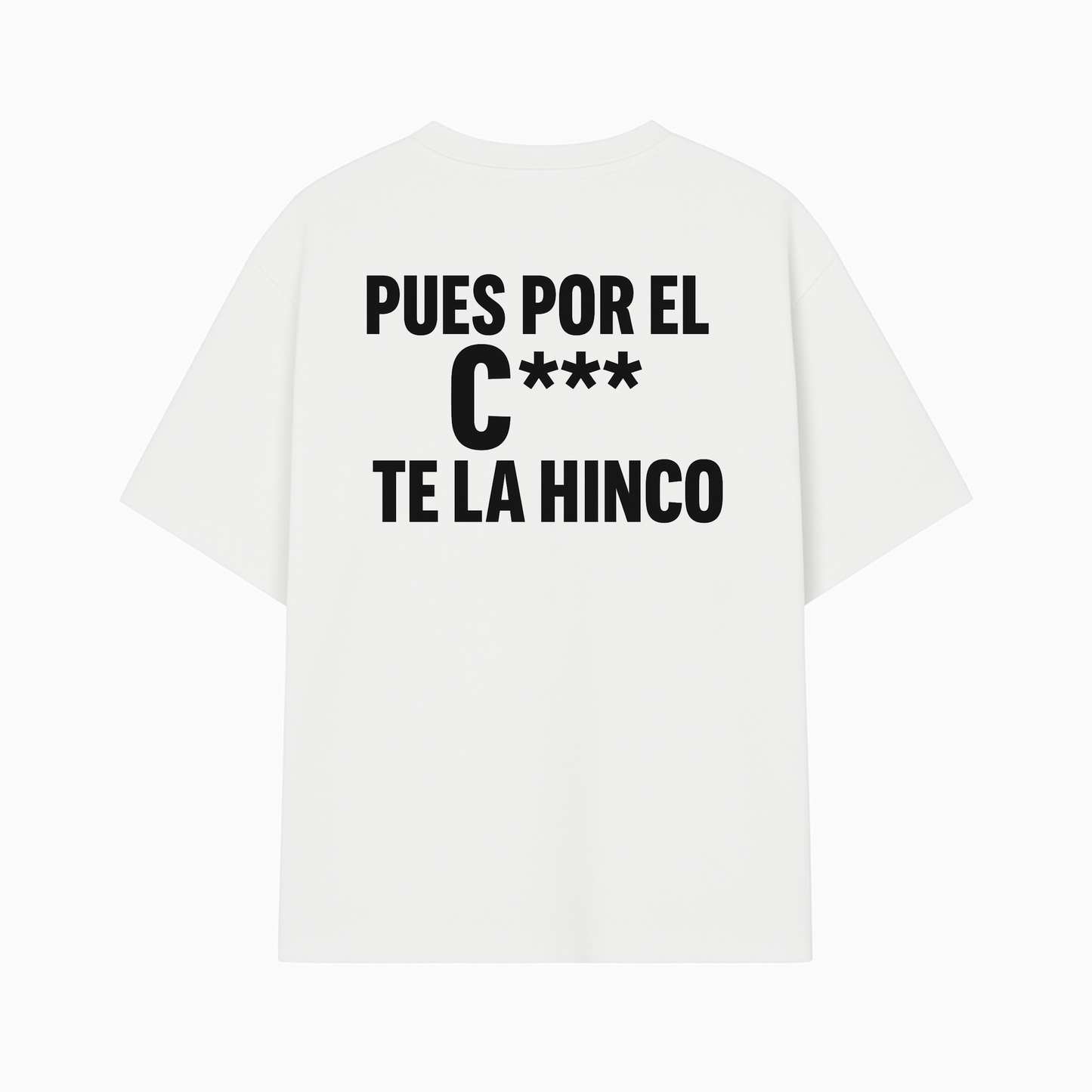 Camiseta oversize gruesa - Cinco
