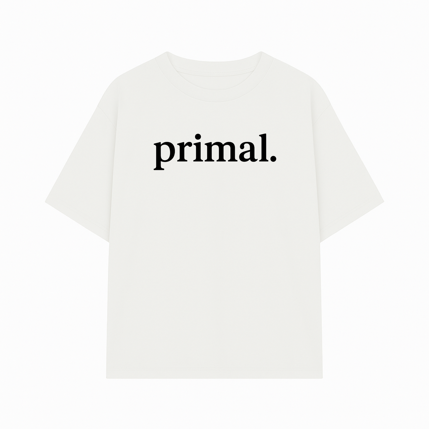 Camiseta oversize gruesa - primal.