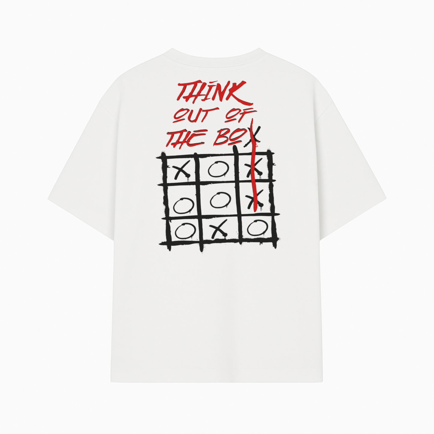 Camiseta oversize gruesa - Box