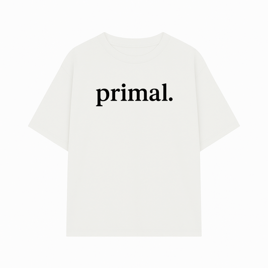 Camiseta oversize gruesa - primal.